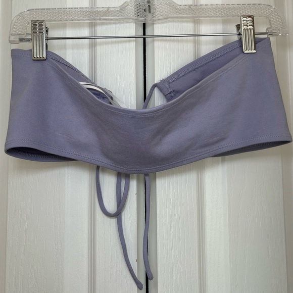 Aritzia Sunday Best - Summery Festival Vacation Beach Lilac Purple Tie-Back Top - Picture 5 of 5